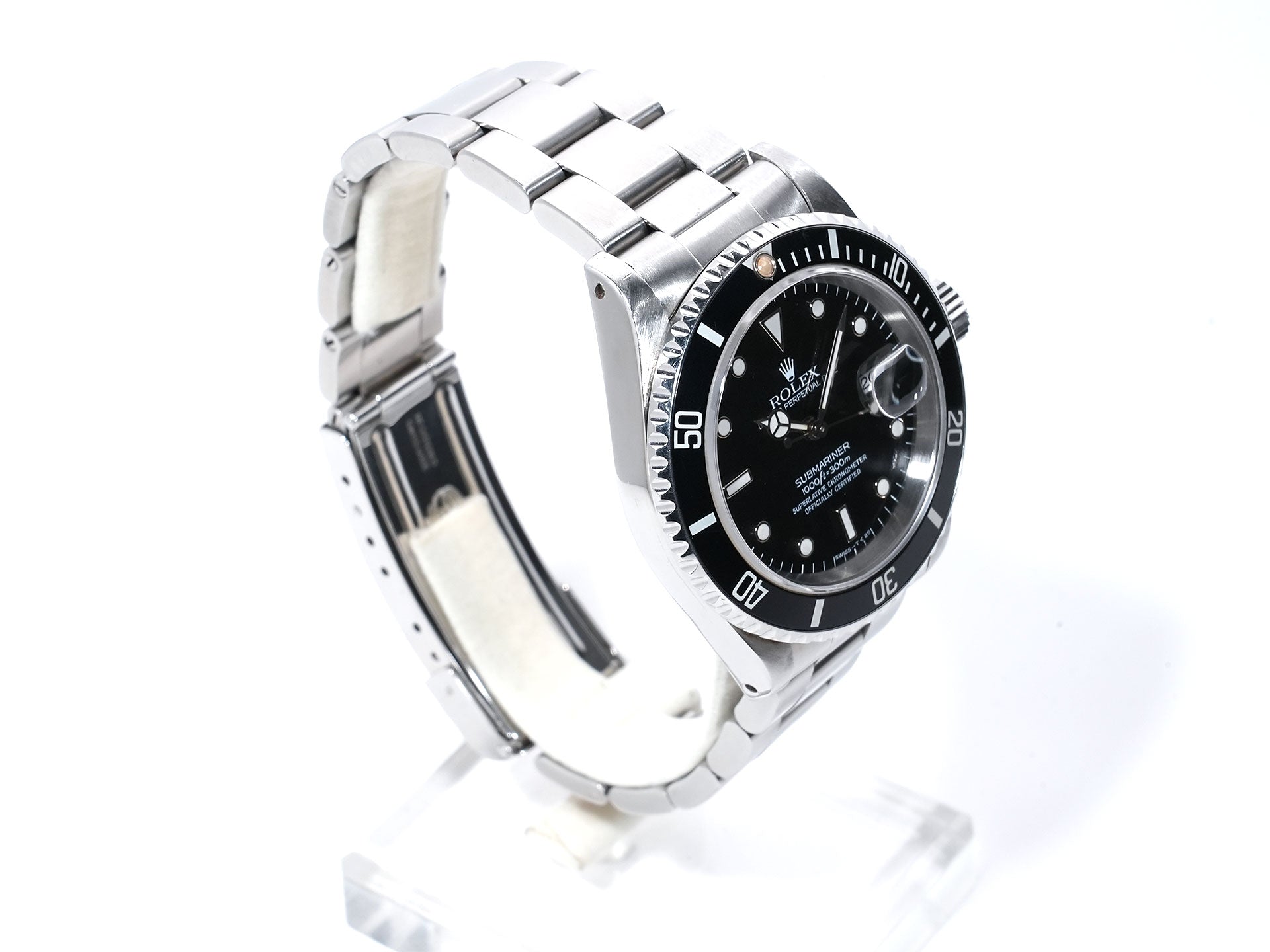 Rolex Submariner Date Ref.16610 Stainless Steel Black Dial Used pzyzbxj4