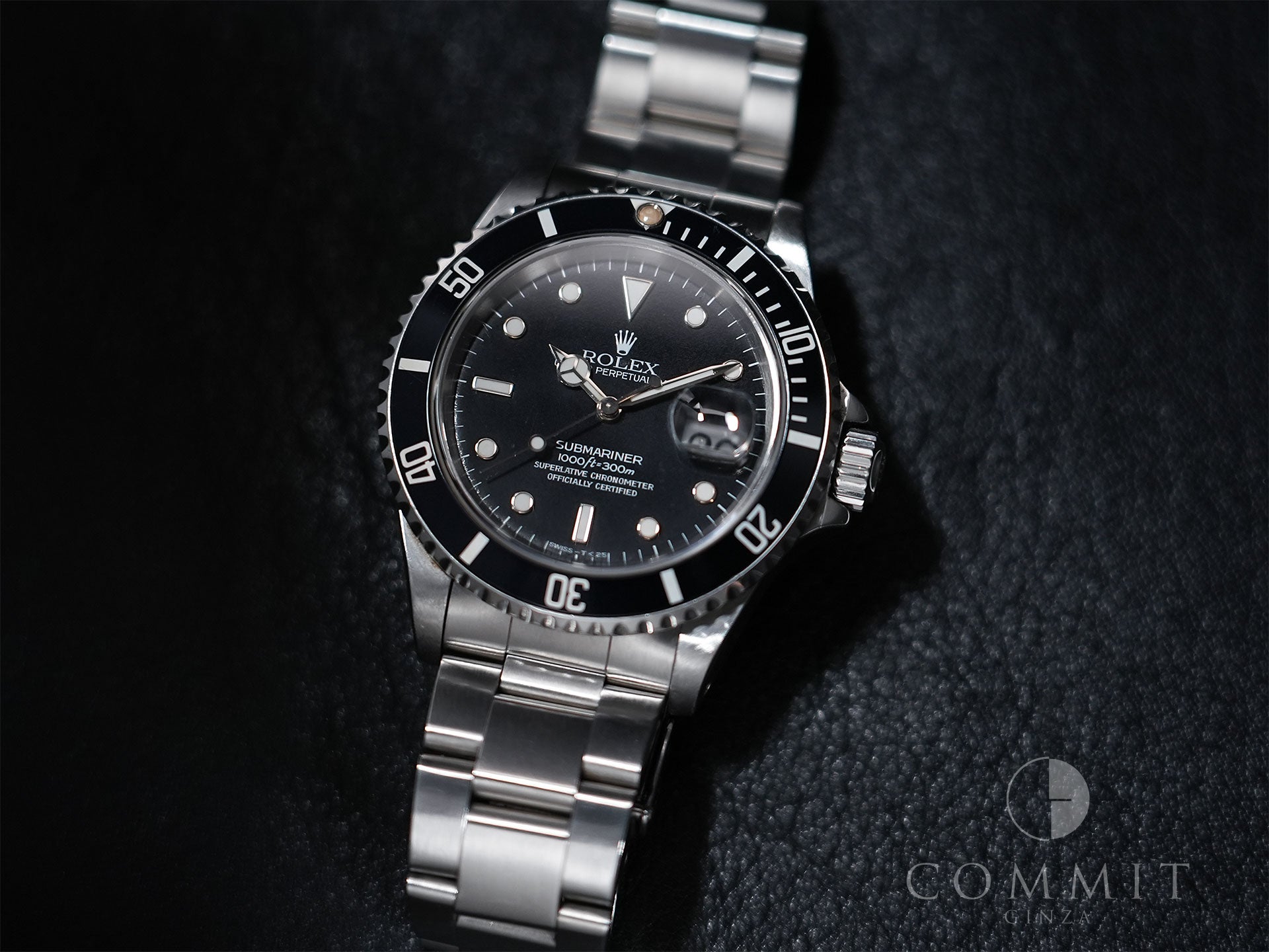 Rolex Submariner Date Ref.16610 Stainless Steel Black Dial Used pzyzbxj4