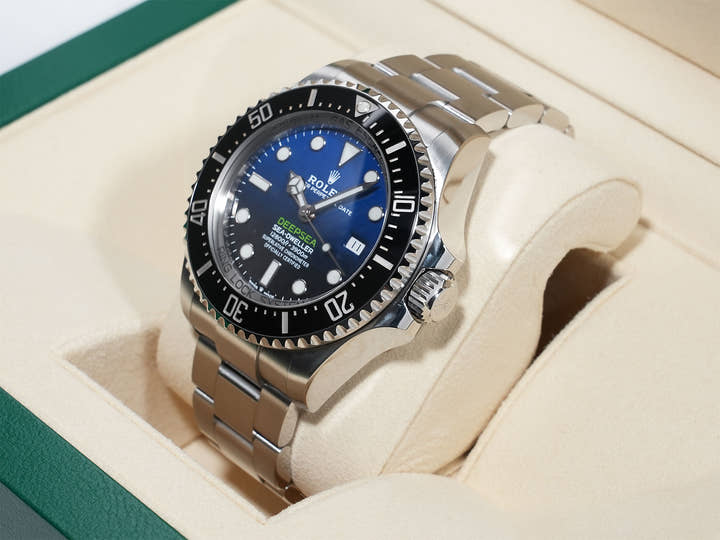 ロレックス シードゥエラー ディープシー Ref.126660 ステンレススチール D-BLUE文字盤 美中古 7x7kt6m3