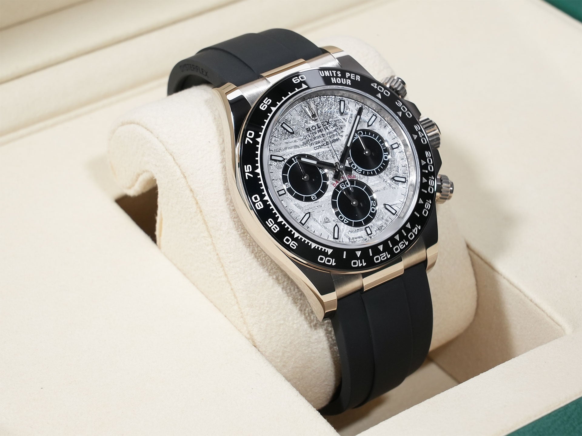 Rolex Daytona Ref. 126519LN White Gold Meteorite Dial Unused wq2ow2gf