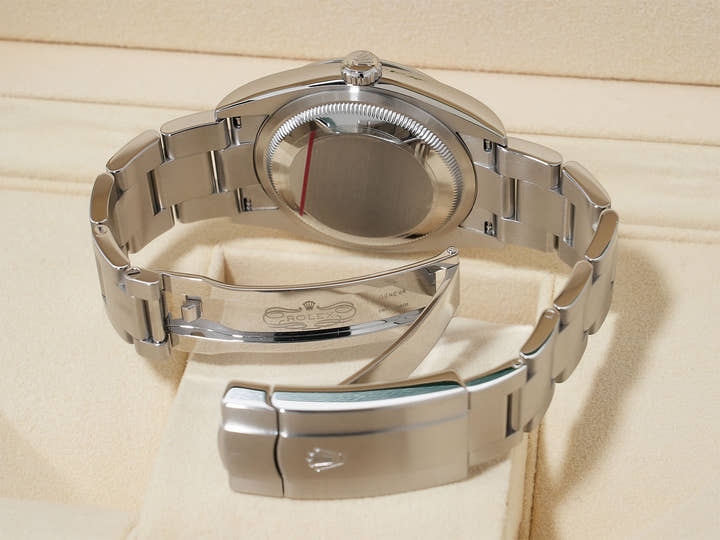 ロレックス オイスターパーペチュアル36 Ref.126000 ステンレススチール コーラルレッド文字盤 中古 i8sycrnh