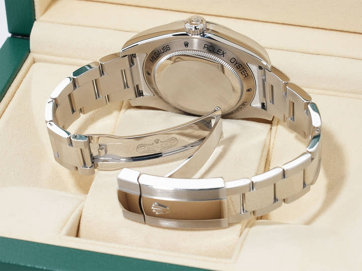 ロレックス ミルガウス Ref.116400GV ステンレススチール Zブルー文字盤 中古 co24yjru