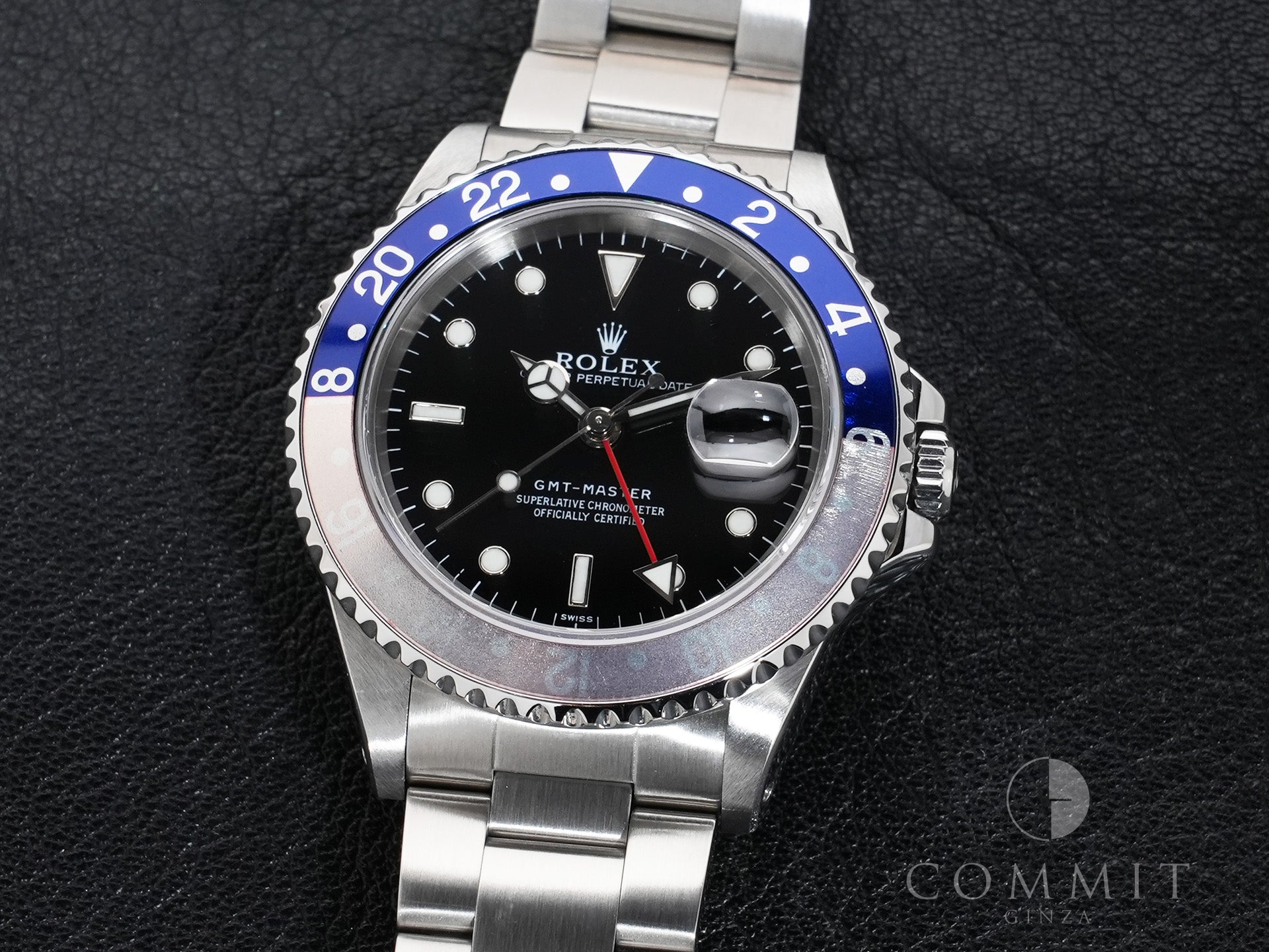 ロレックス GMTマスター Ref.16700 ステンレススチール ブラック文字盤 オイスターブレスレット 美中古 h8ppqttz