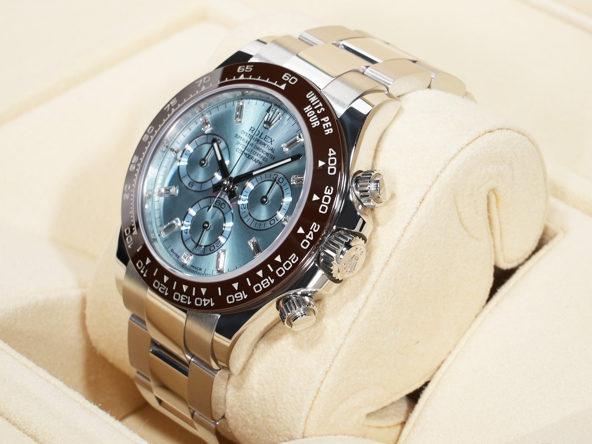 ロレックス デイトナ Ref.116506A プラチナ アイスブルー文字盤 中古 7qy8a94c