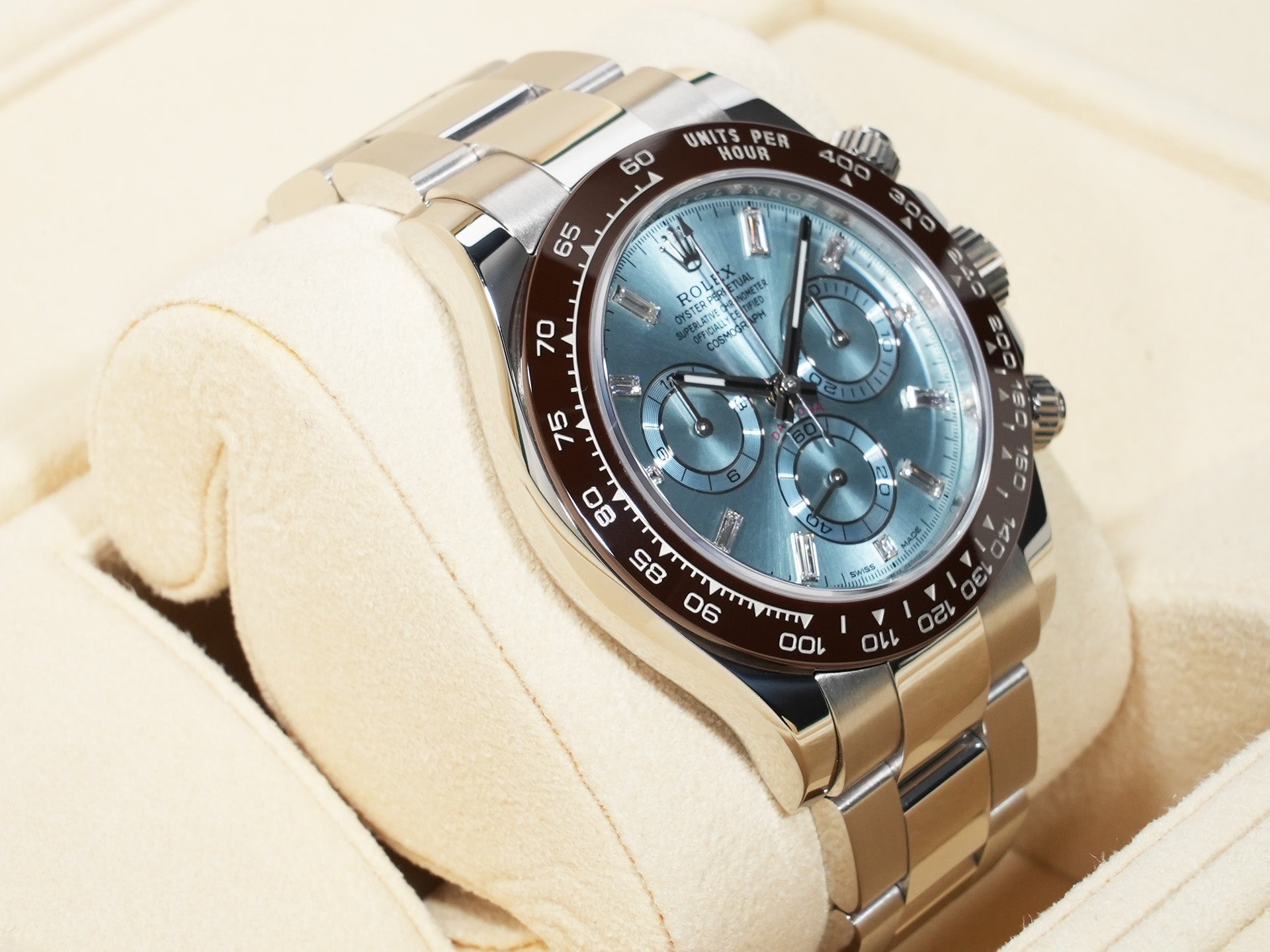 ロレックス デイトナ Ref.116506A プラチナ アイスブルー文字盤 中古 7qy8a94c