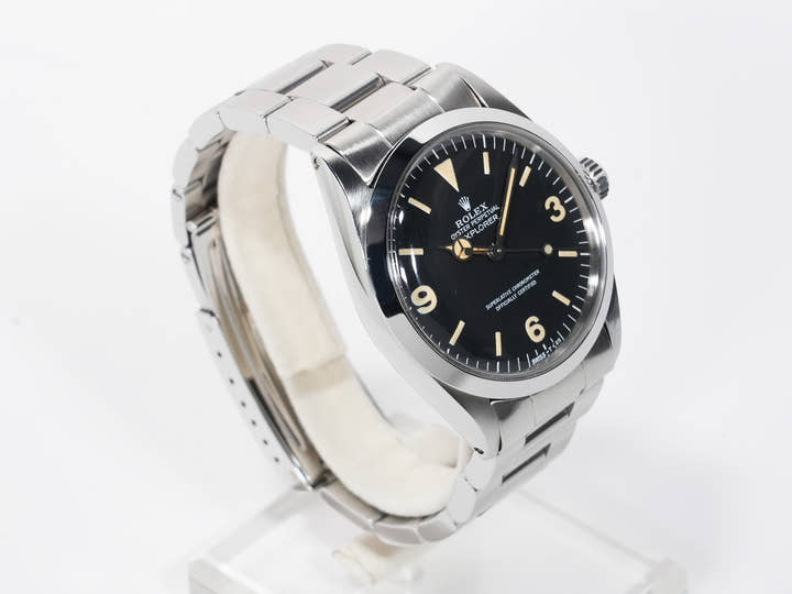 ロレックス エクスプローラーI Ref.1016 ステンレススチール ブラック文字盤 中古 tqq6qbfp