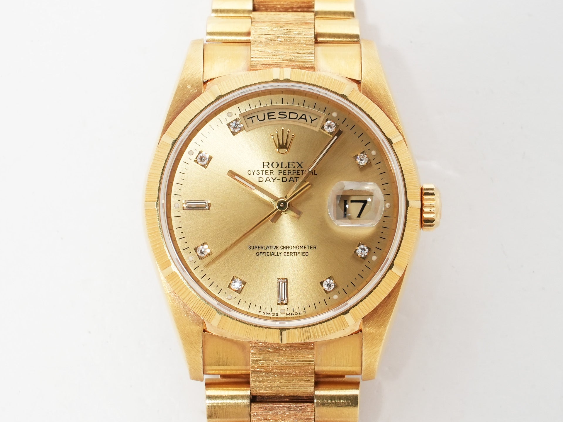 ロレックス デイデイト Ref.18248A イエローゴールド シャンパンゴールド文字盤 中古 cuqep9ue