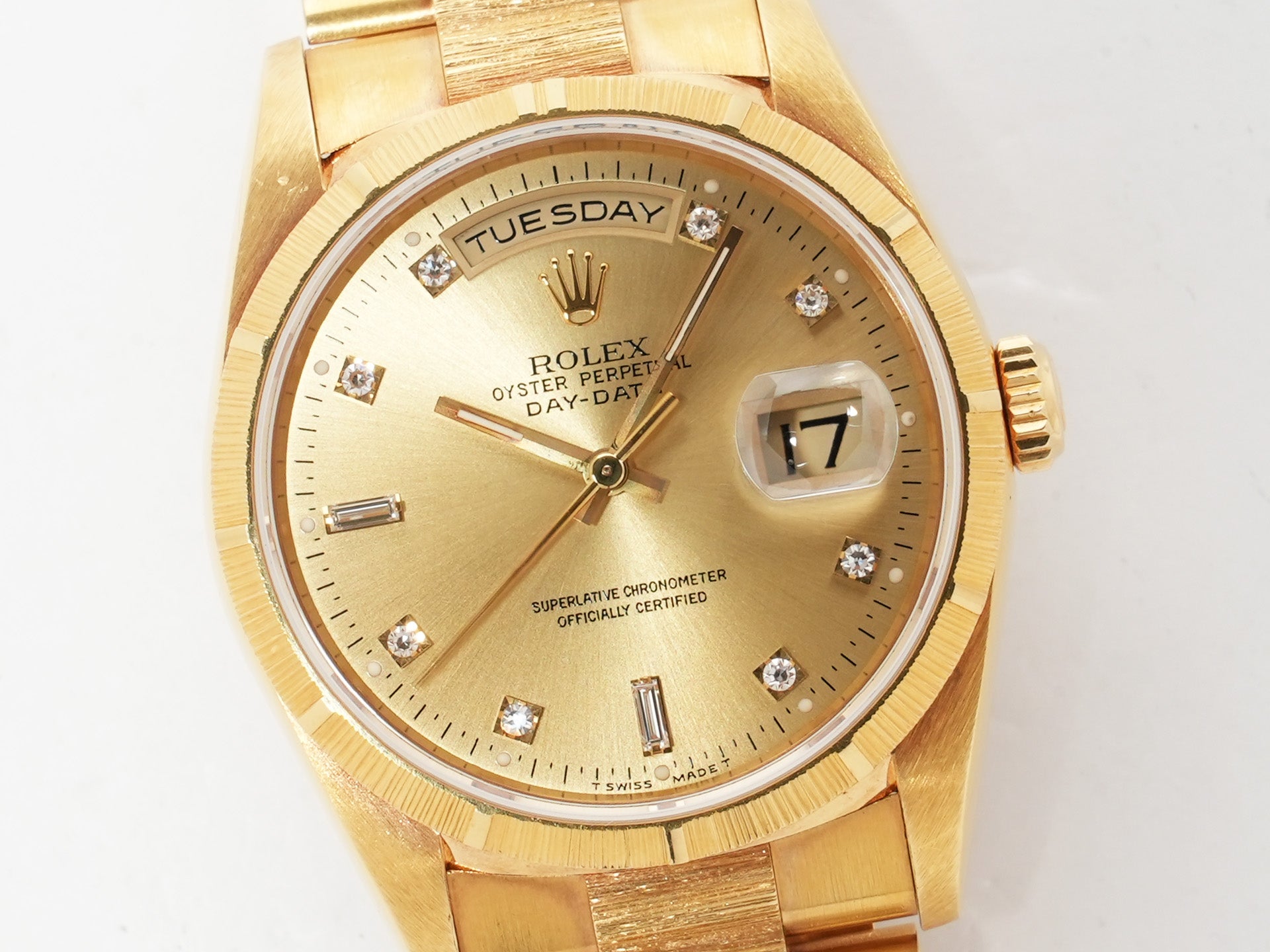 ロレックス デイデイト Ref.18248A イエローゴールド シャンパンゴールド文字盤 中古 cuqep9ue