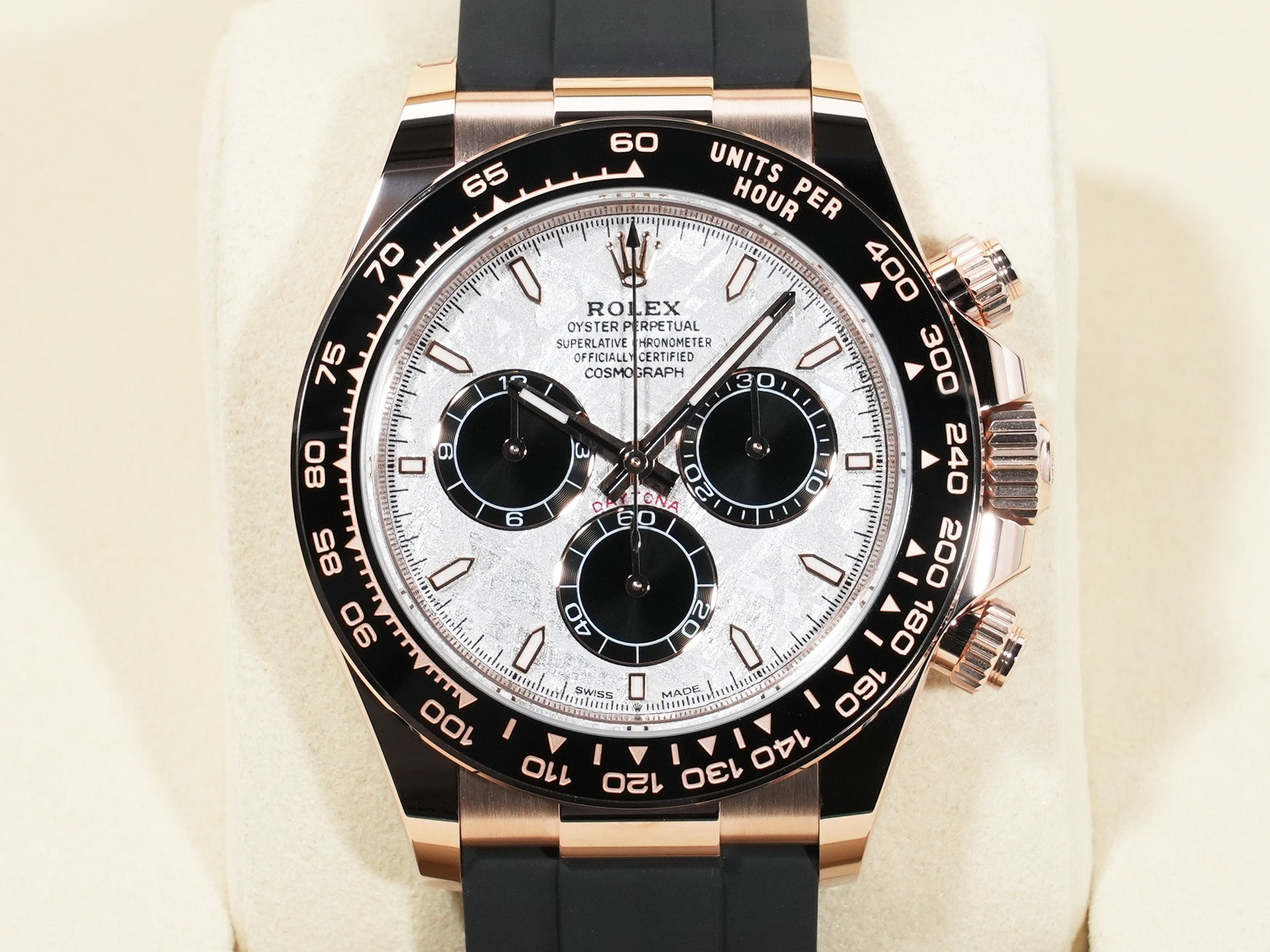 ロレックス デイトナ Ref.126515LN エバーローズゴールド メテオライト文字盤 未使用 qrzsfrzo