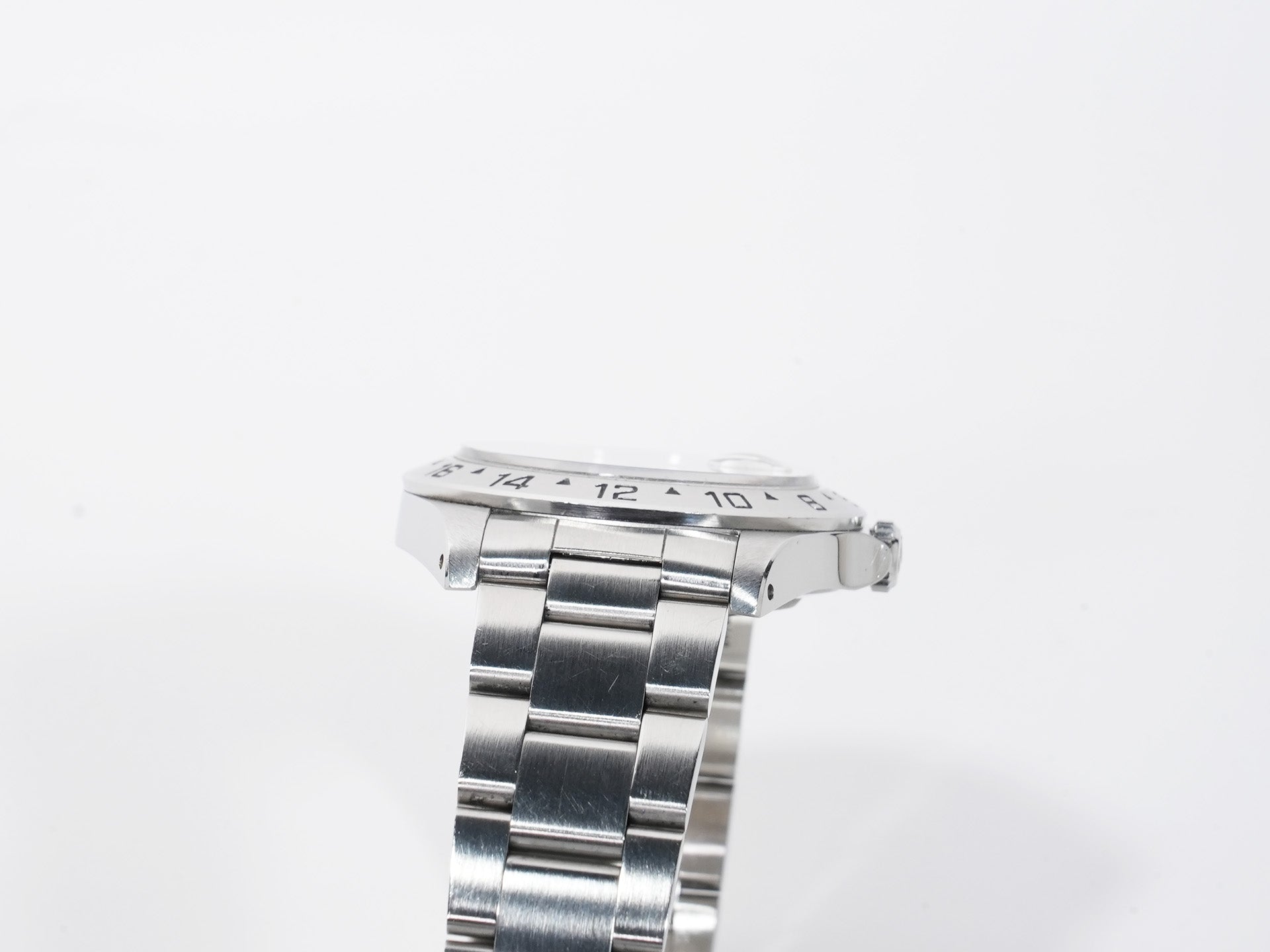 ロレックス エクスプローラーII Ref.16570 ステンレススチール ホワイト文字盤 オイスターブレスレット 中古 phbk9bu7
