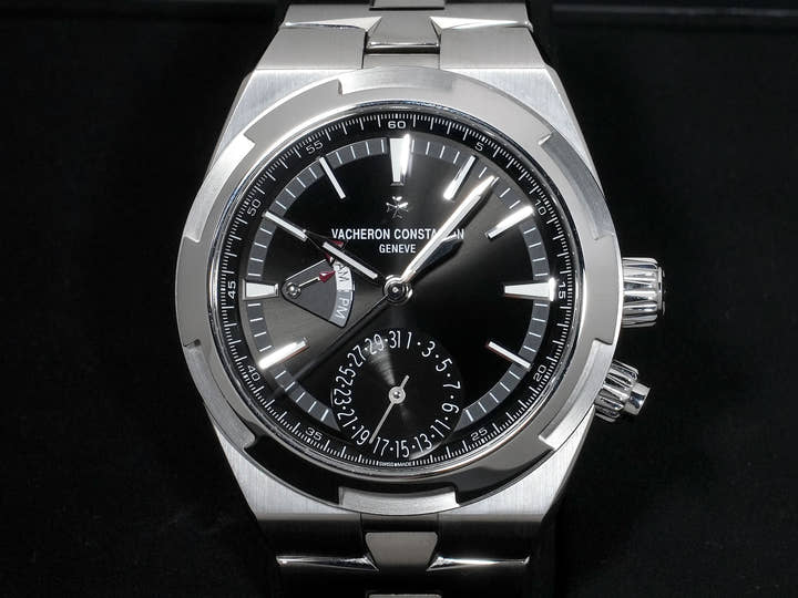 Vacheron Constantin Overseas Dual Time Ref.7900V/110A-B546 Stainless Steel Black Dial Pre-owned njppivkt