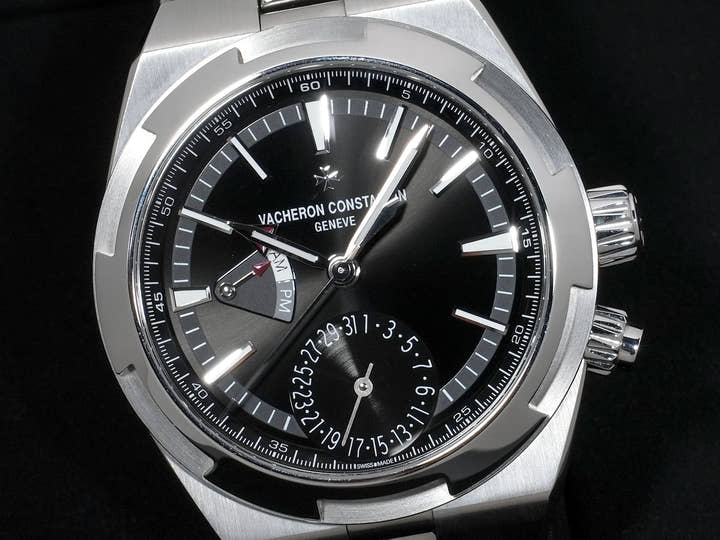 Vacheron Constantin Overseas Dual Time Ref.7900V/110A-B546 Stainless Steel Black Dial Pre-owned njppivkt