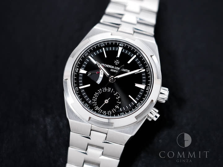 Vacheron Constantin Overseas Dual Time Ref.7900V/110A-B546 Stainless Steel Black Dial Pre-owned njppivkt