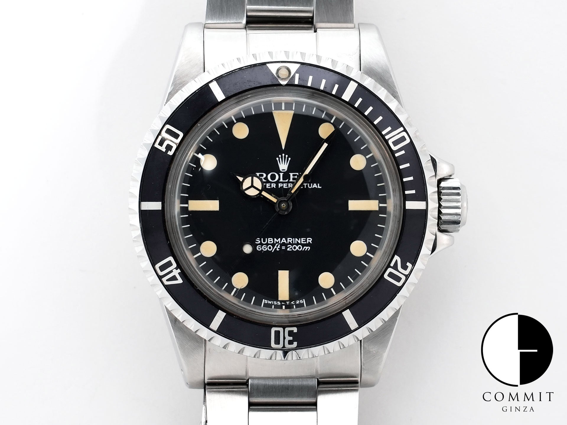 Rolex Submariner Ref. 5513 Stainless Steel Black Dial Used rbm8as6x