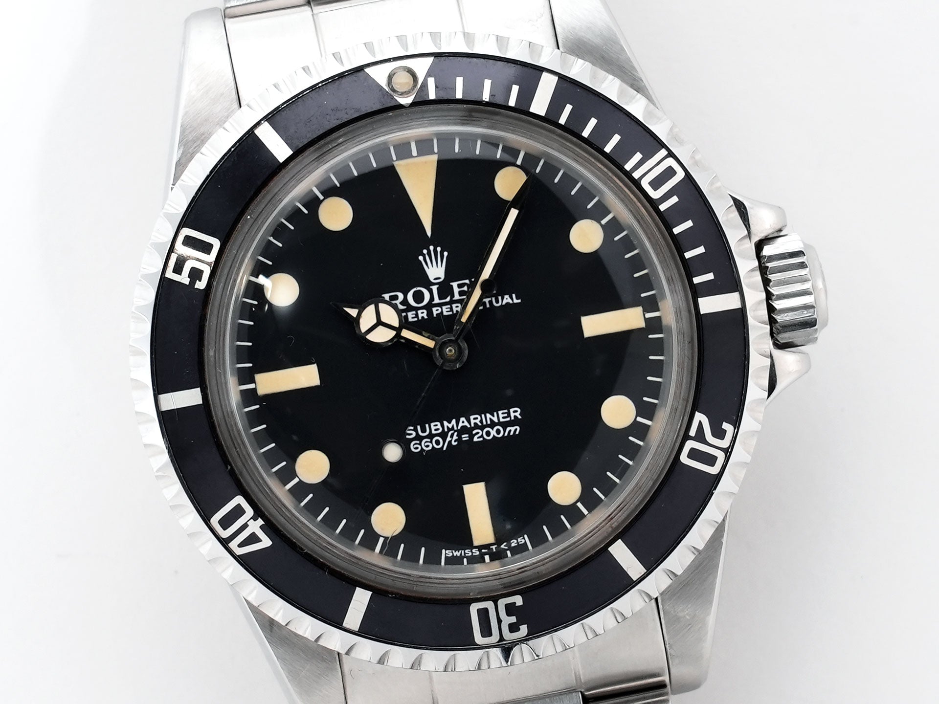 Rolex Submariner Ref. 5513 Stainless Steel Black Dial Used rbm8as6x