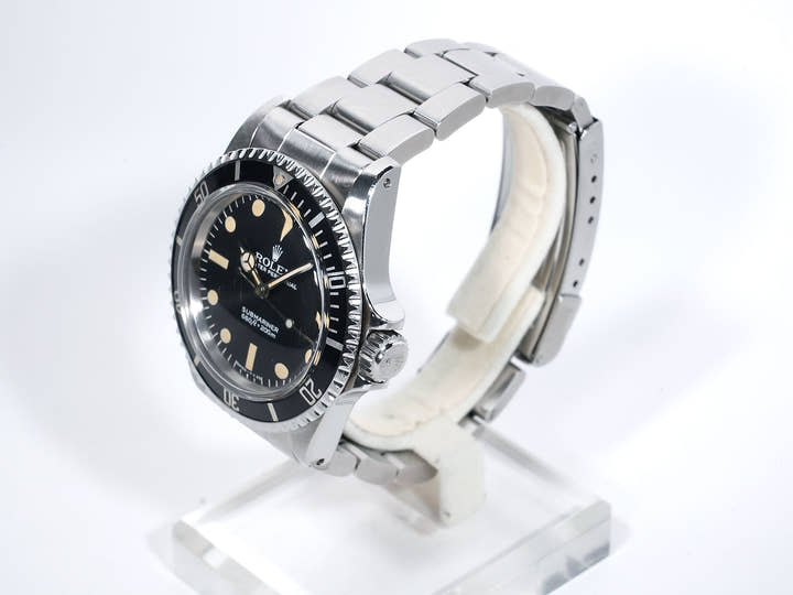 Rolex Submariner Ref. 5513 Stainless Steel Black Dial Used rbm8as6x