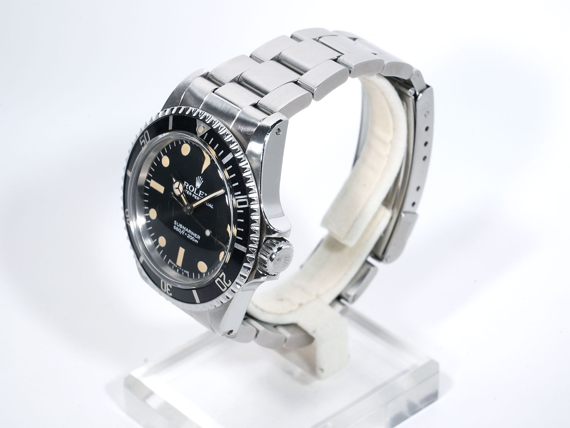 Rolex Submariner Ref. 5513 Stainless Steel Black Dial Used rbm8as6x
