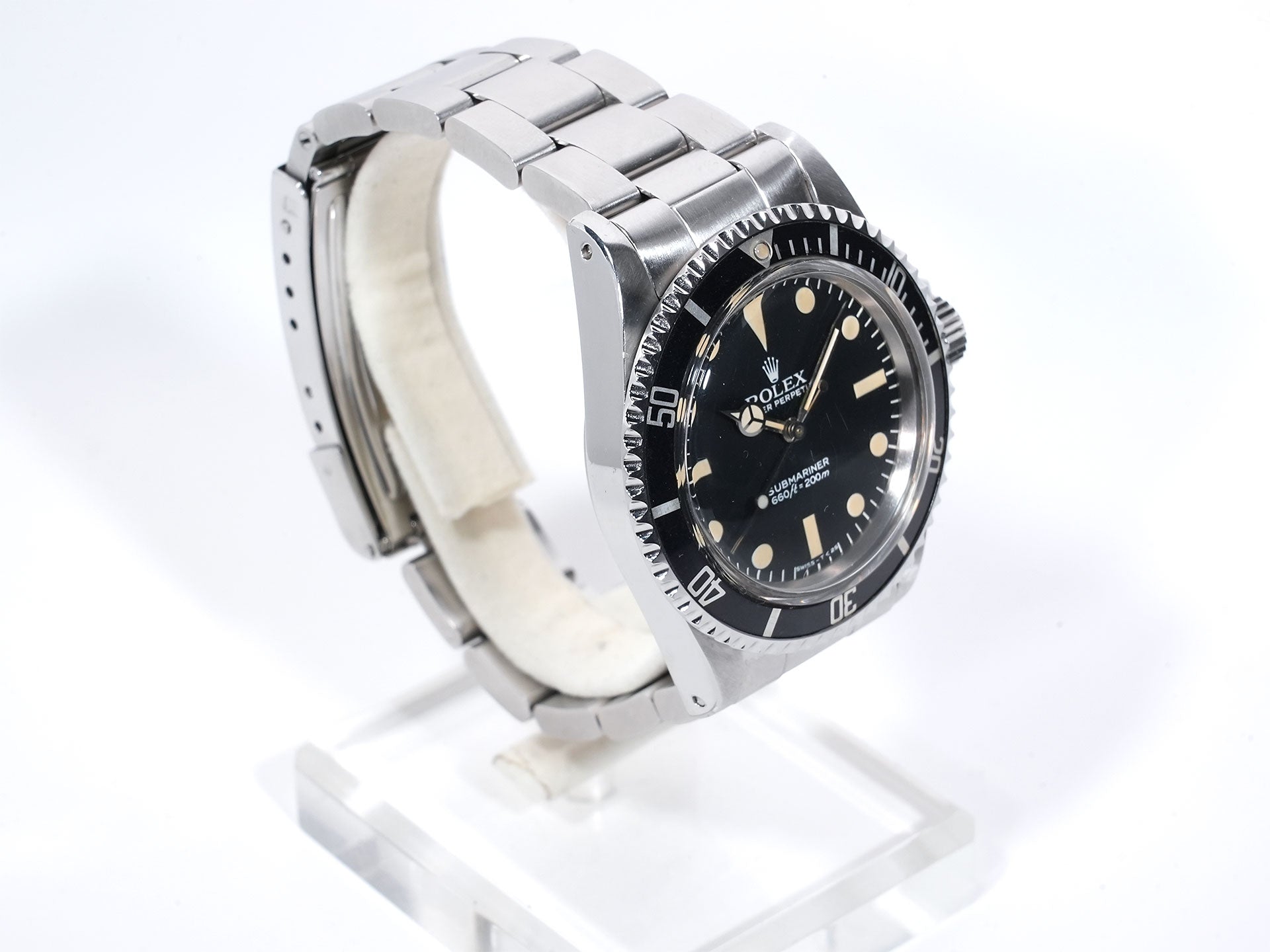 Rolex Submariner Ref. 5513 Stainless Steel Black Dial Used rbm8as6x