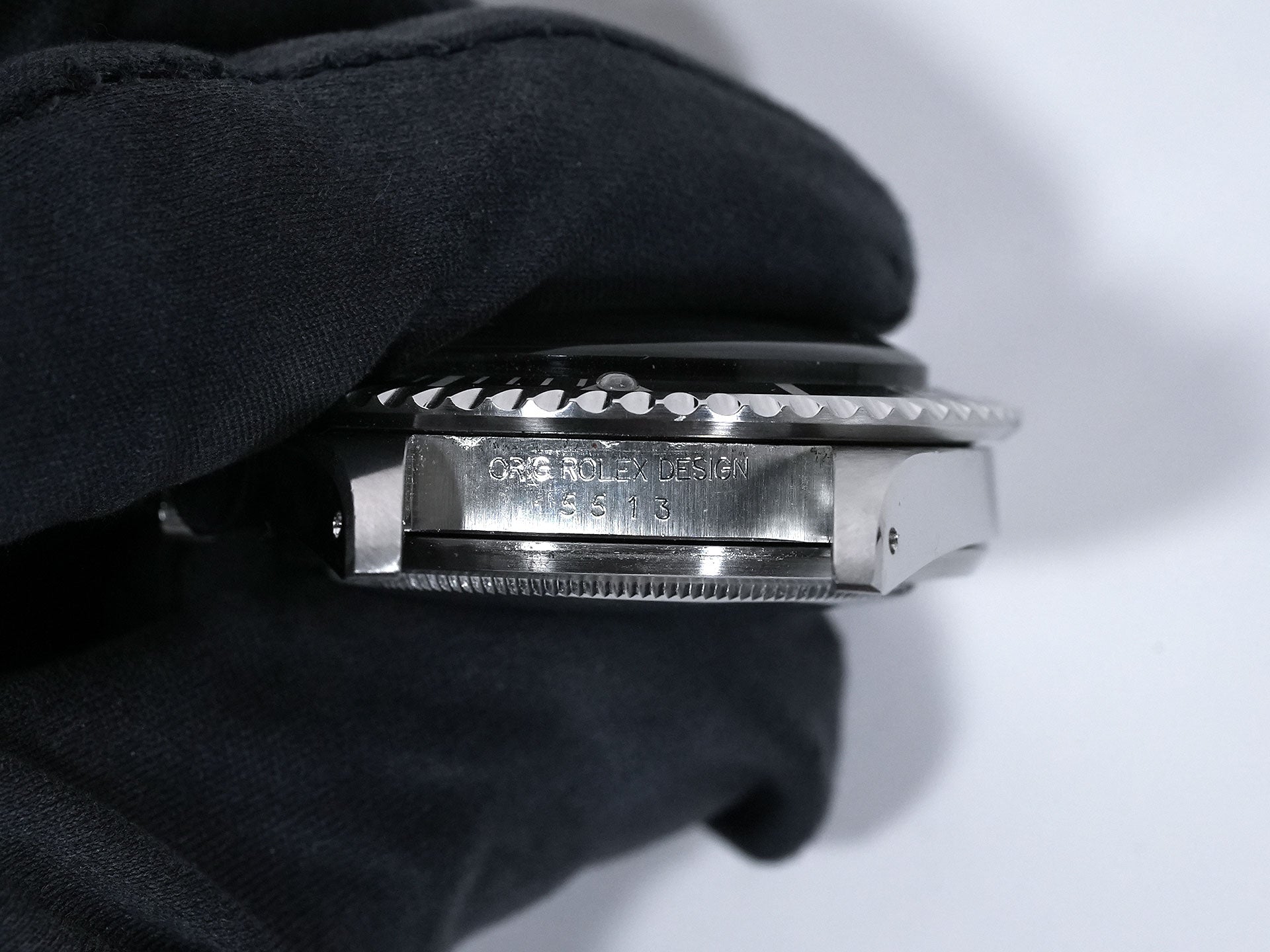 Rolex Submariner Ref. 5513 Stainless Steel Black Dial Used rbm8as6x
