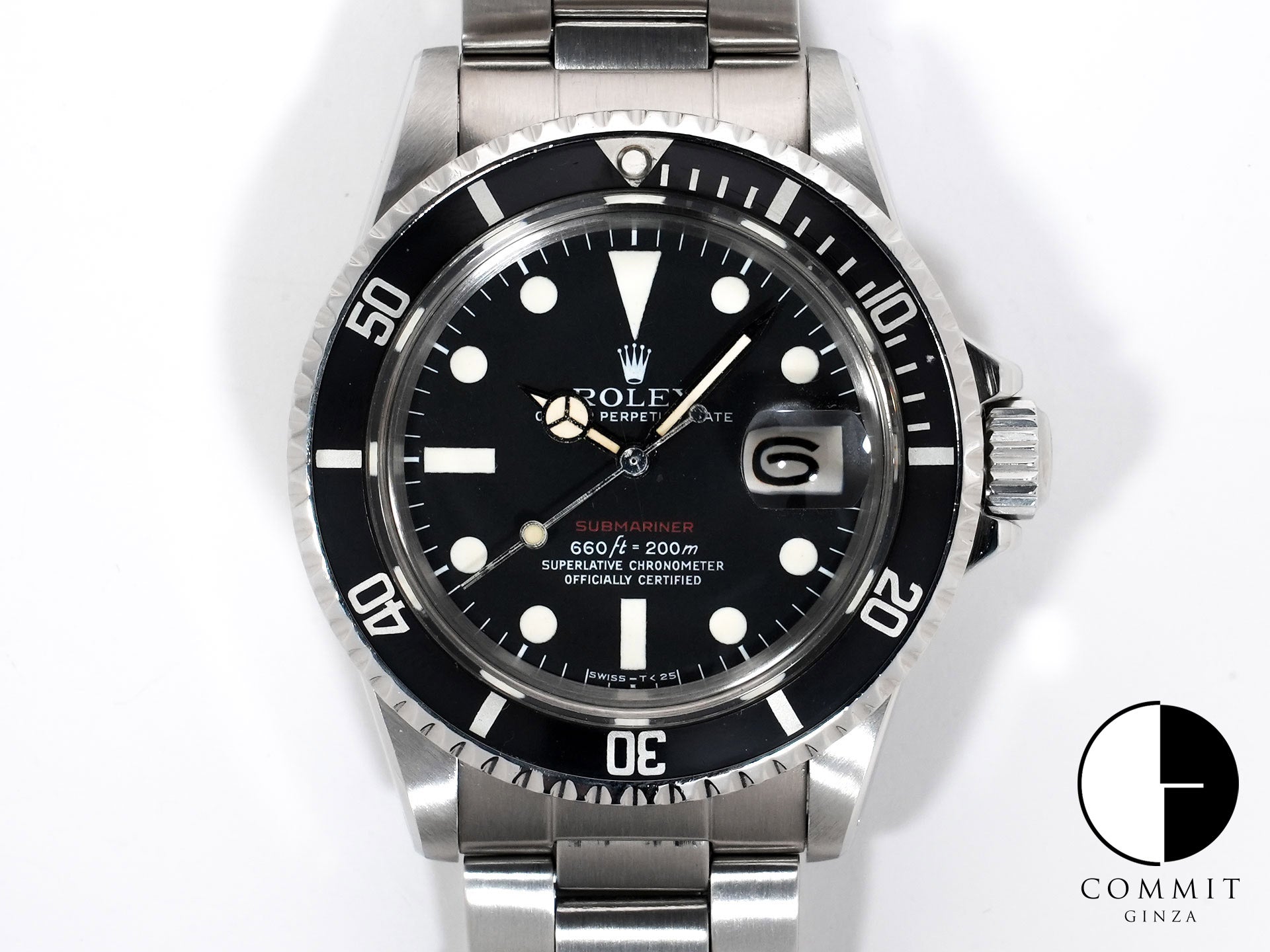 Rolex Submariner Date Ref. 1680 Stainless Steel Black Dial Used ewtp9dfw