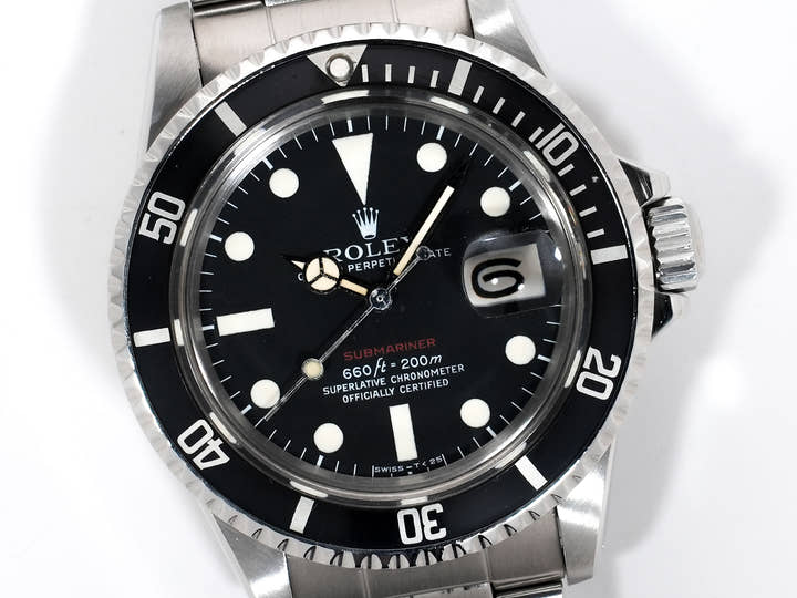 Rolex Submariner Date Ref. 1680 Stainless Steel Black Dial Used ewtp9dfw