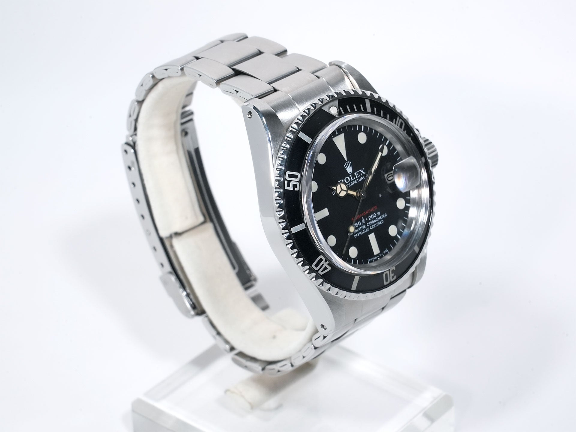 Rolex Submariner Date Ref. 1680 Stainless Steel Black Dial Used ewtp9dfw