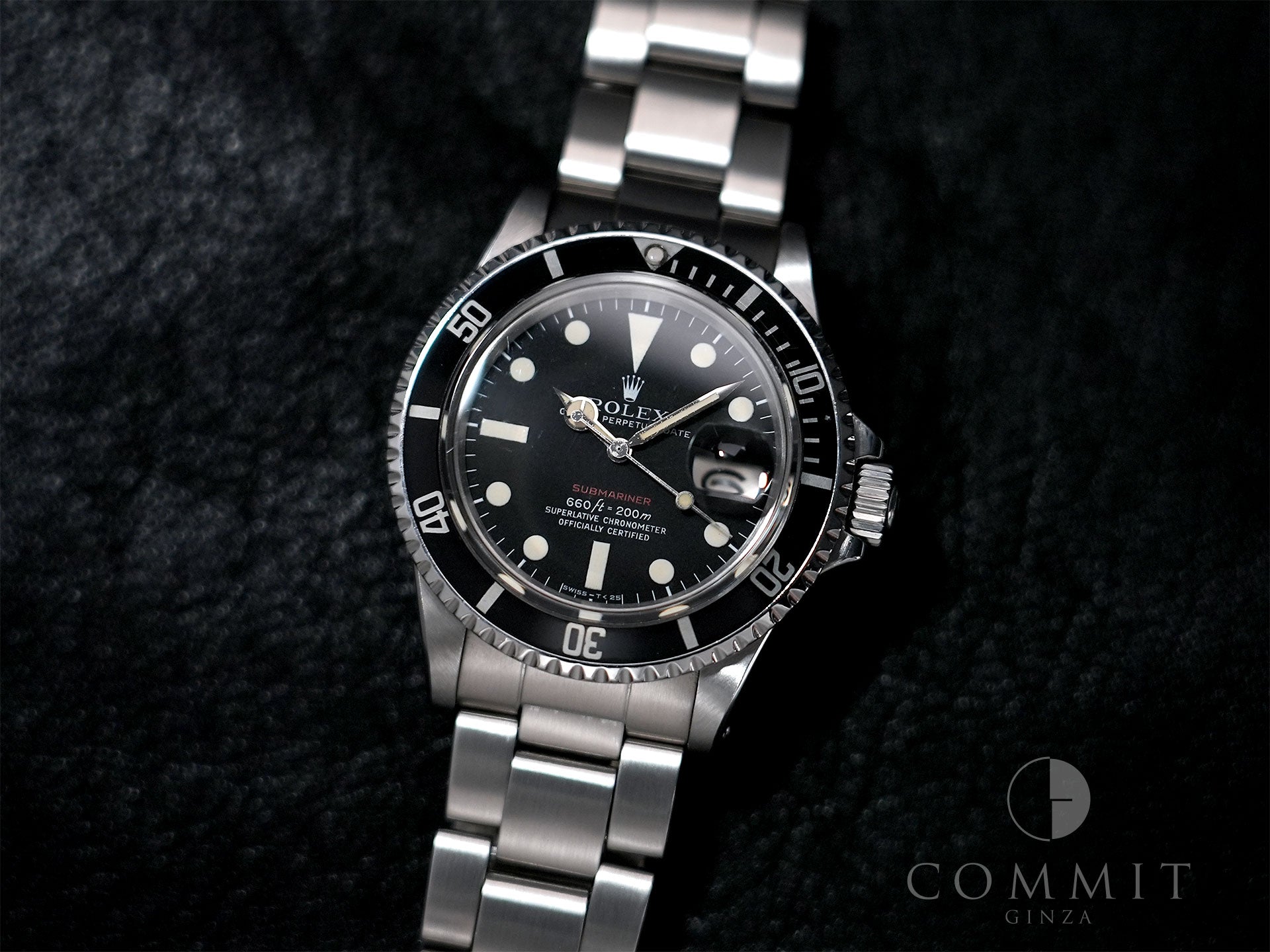 Rolex Submariner Date Ref. 1680 Stainless Steel Black Dial Used ewtp9dfw