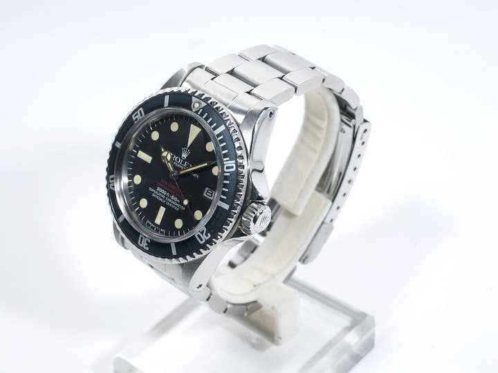 ROLEX Sea-Dweller Ref. 1665 Stainless Steel Black Dial Used fv3t2fxj