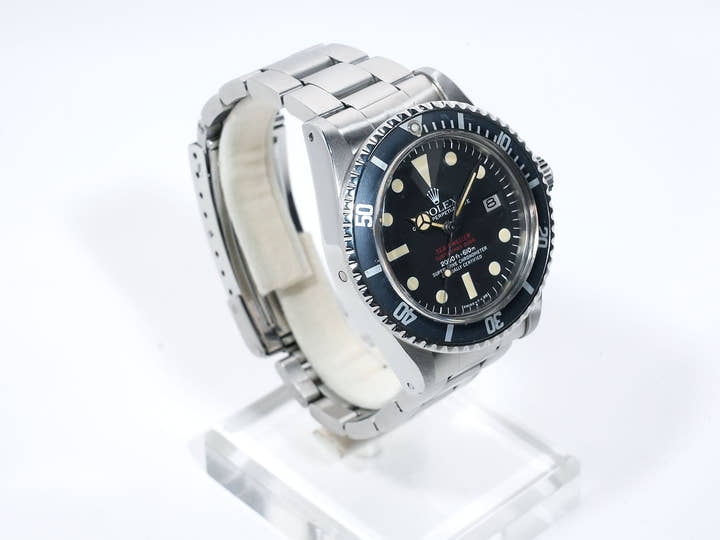 ROLEX Sea-Dweller Ref. 1665 Stainless Steel Black Dial Used fv3t2fxj