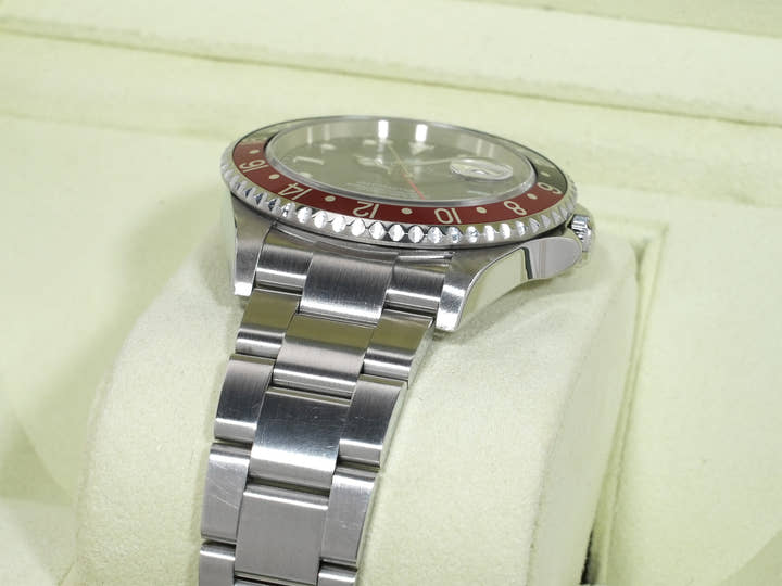 Rolex GMT-Master II Ref. 16710 Stainless Steel Black Dial Oyster Bracelet Used ppv8q5dv