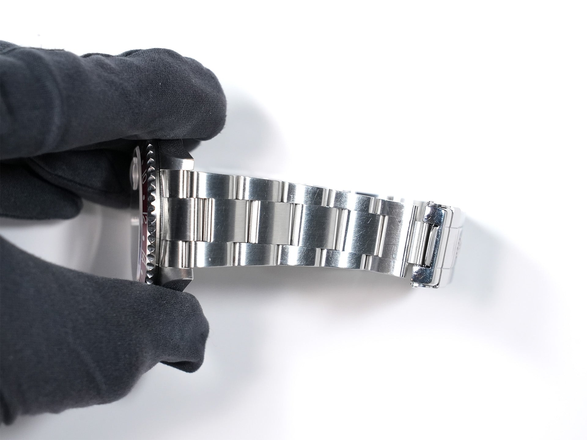 Rolex GMT-Master II Ref. 16710 Stainless Steel Black Dial Oyster Bracelet Used ppv8q5dv