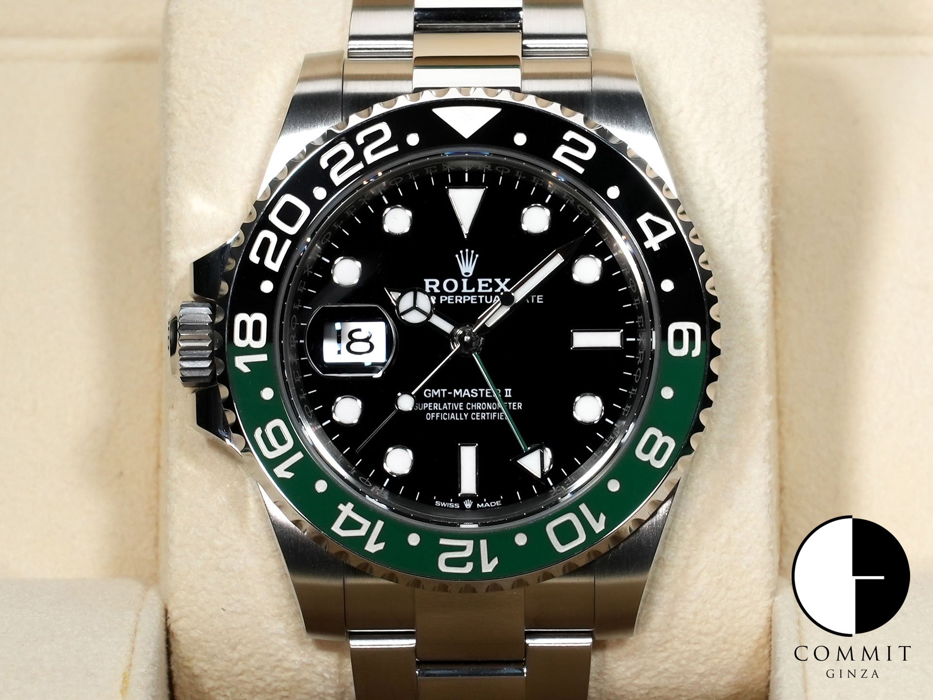 Rolex GMT-Master II Ref.126720VTNR Stainless Steel Black Dial Oyster Bracelet Excellent Condition 2hw2ykig
