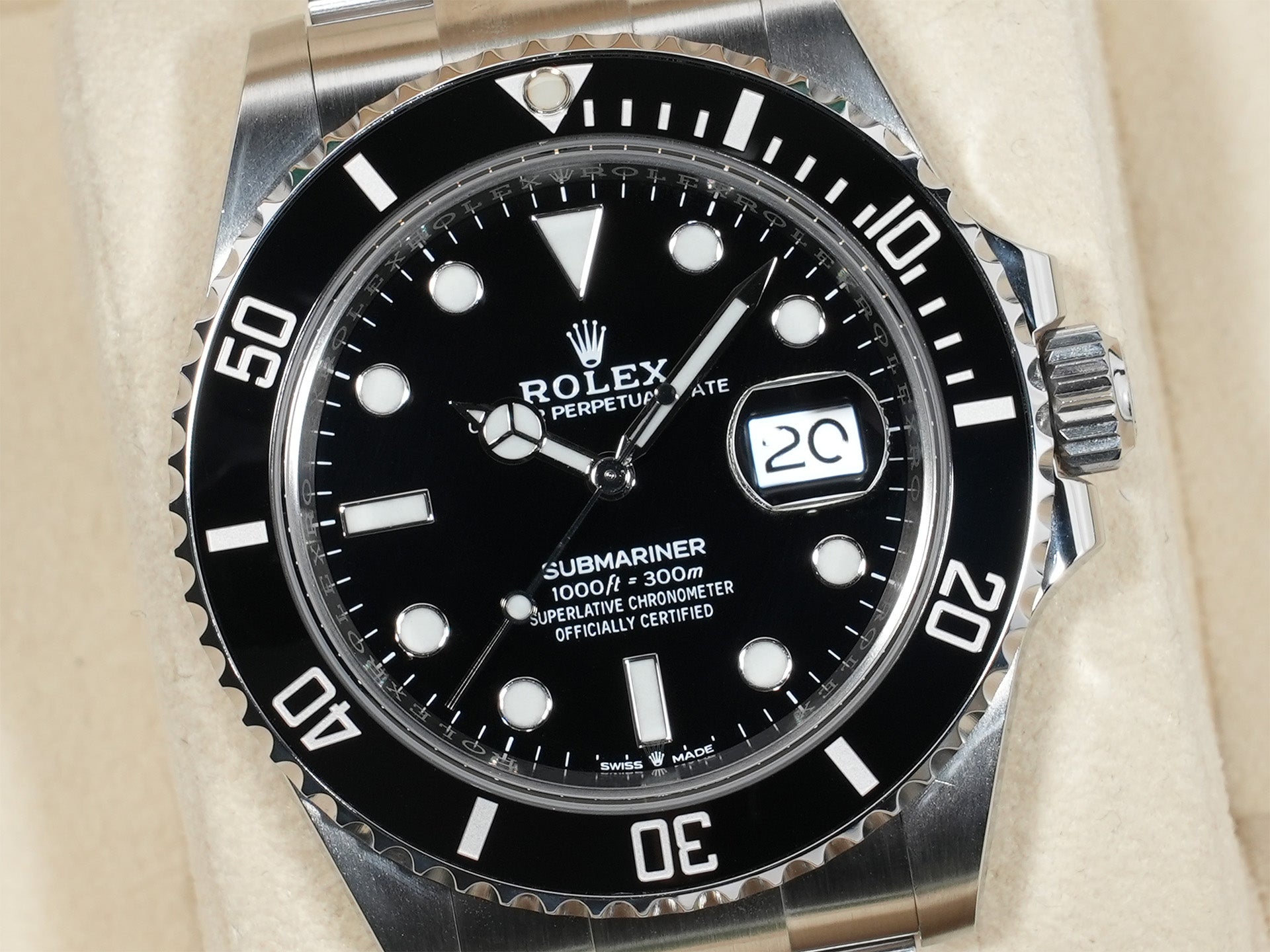 ロレックス サブマリーナー デイト Ref.126610LN ステンレススチール ブラック文字盤 美品 53nb6g22