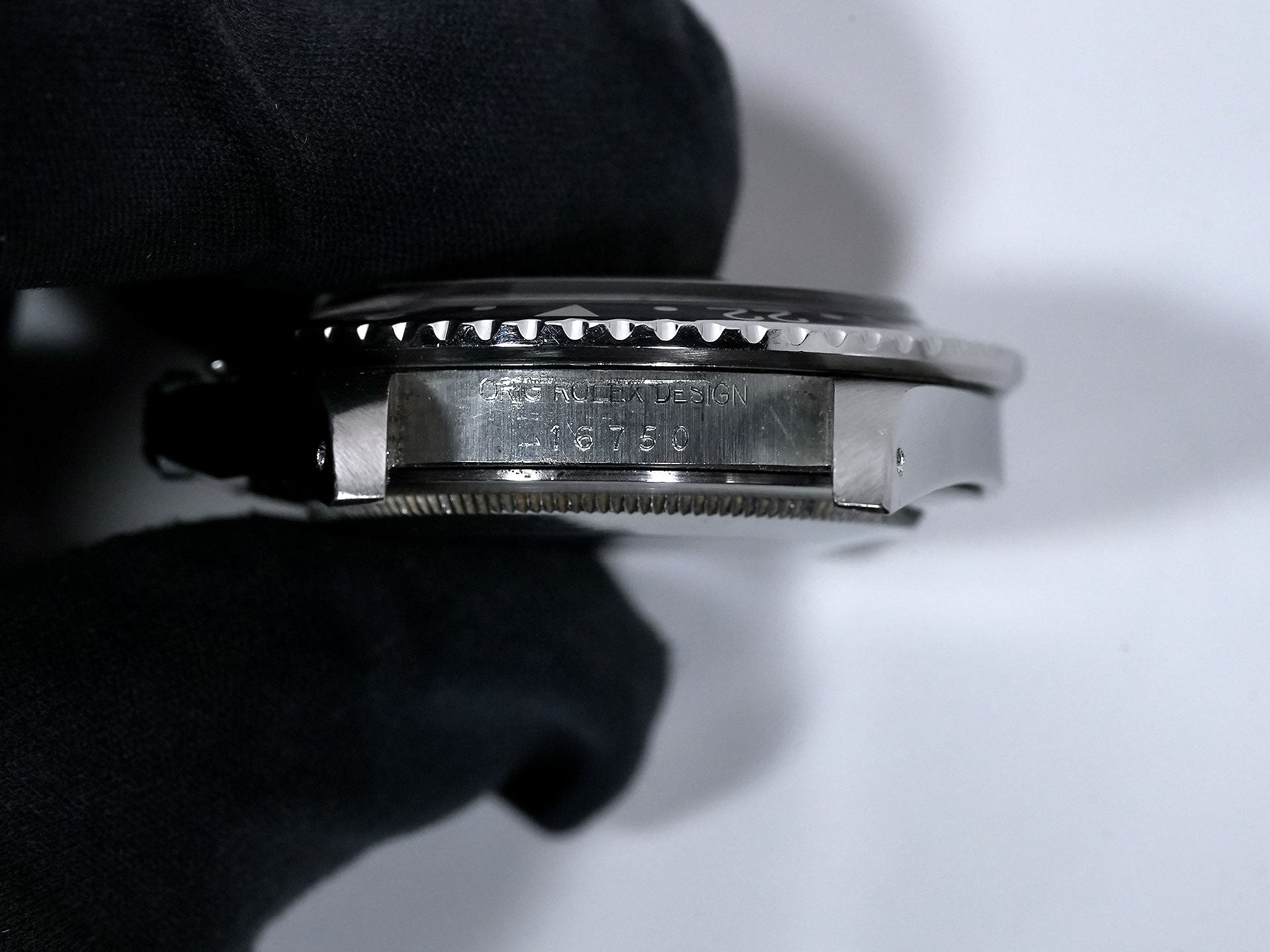 ロレックス GMTマスター Ref.16750 ステンレススチール ブラック文字盤 オイスターブレスレット 中古 8asiyxju