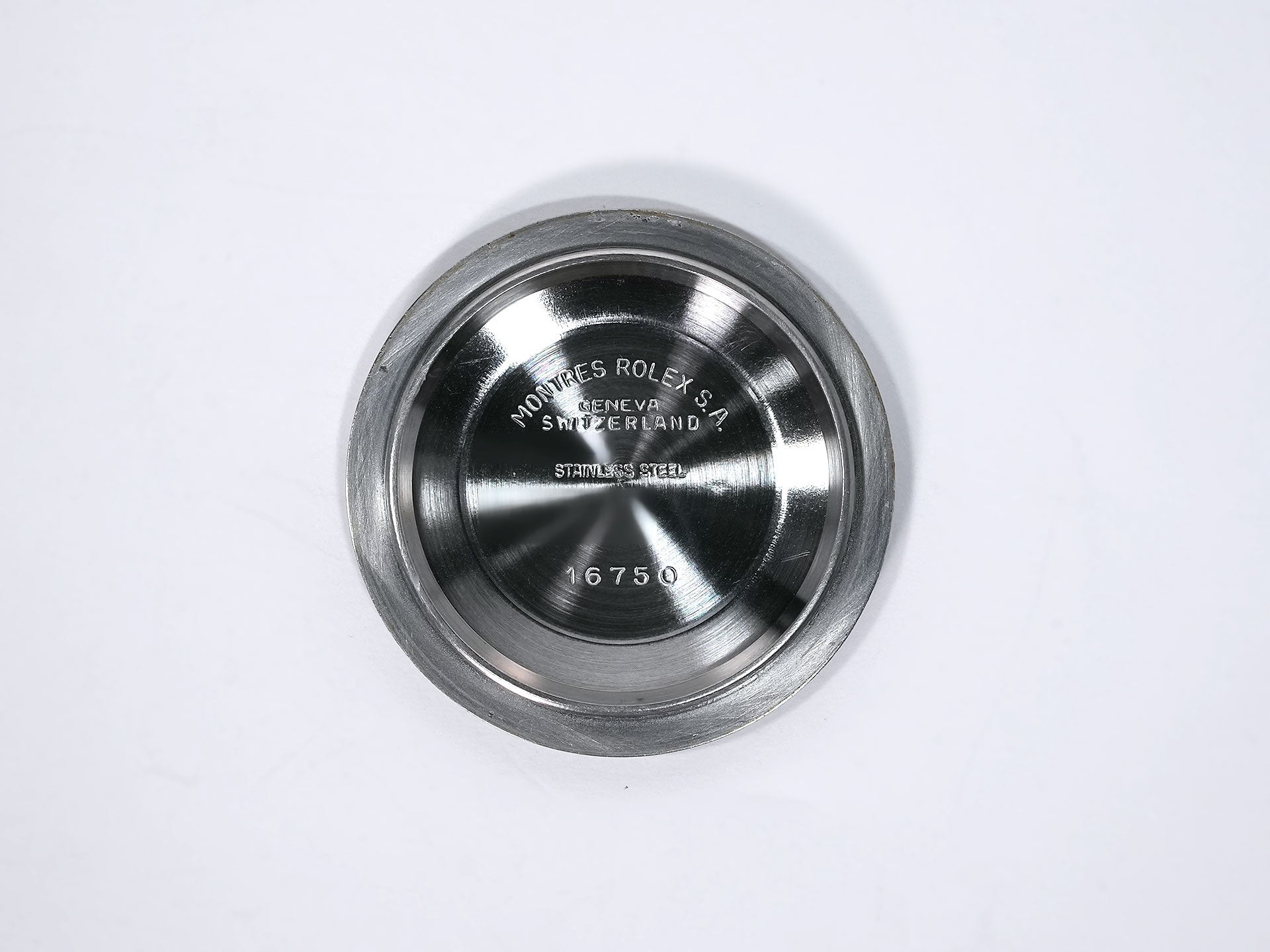 ロレックス GMTマスター Ref.16750 ステンレススチール ブラック文字盤 オイスターブレスレット 中古 8asiyxju