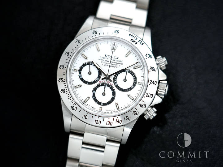 ロレックス デイトナ エルプリメロ Ref.16520 ステンレススチール ホワイト文字盤 中古 axkyeaiq