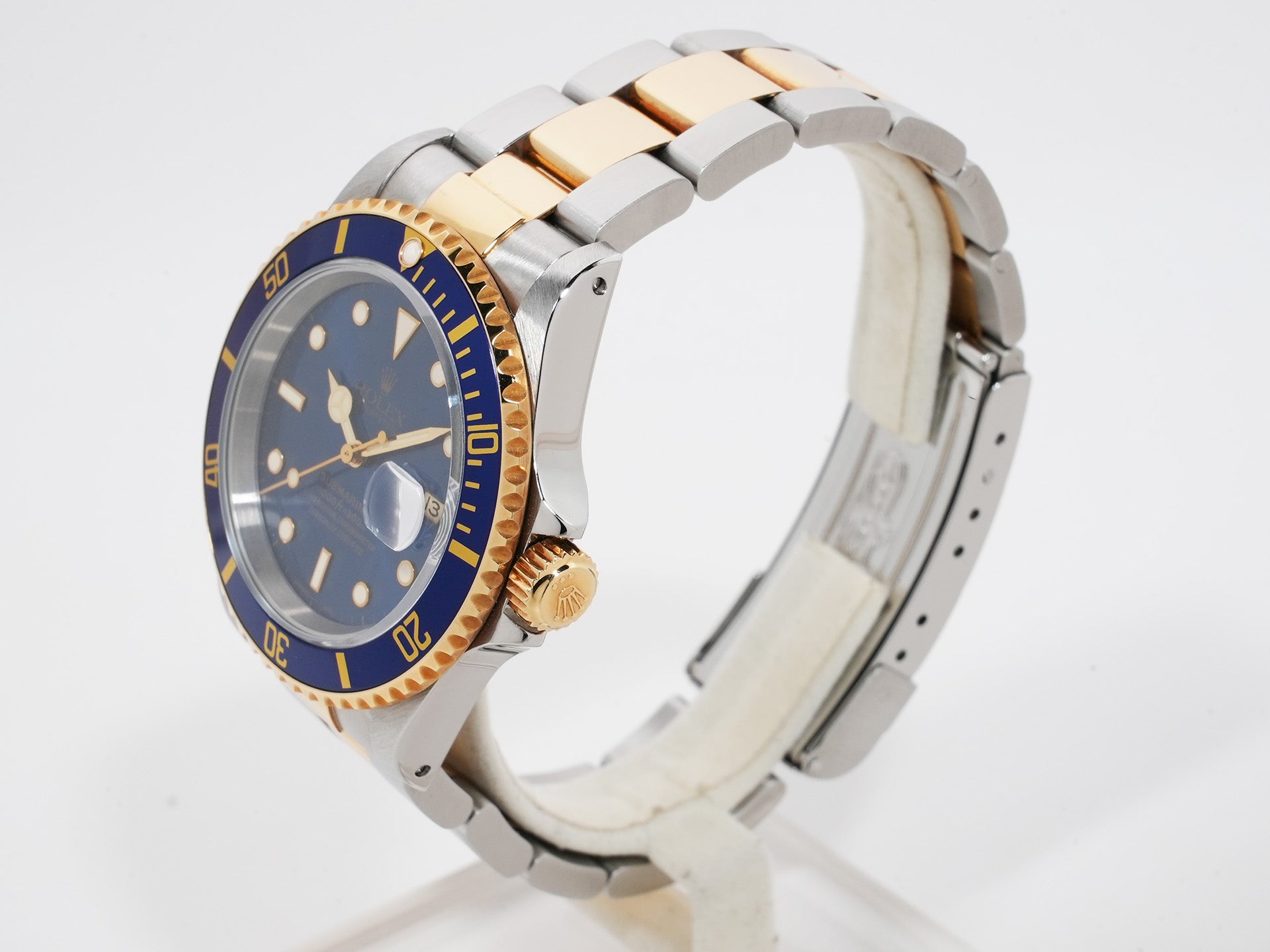 Rolex Submariner Date Ref. 16613 Stainless Steel/Yellow Gold Blue Dial Used in5zm68f
