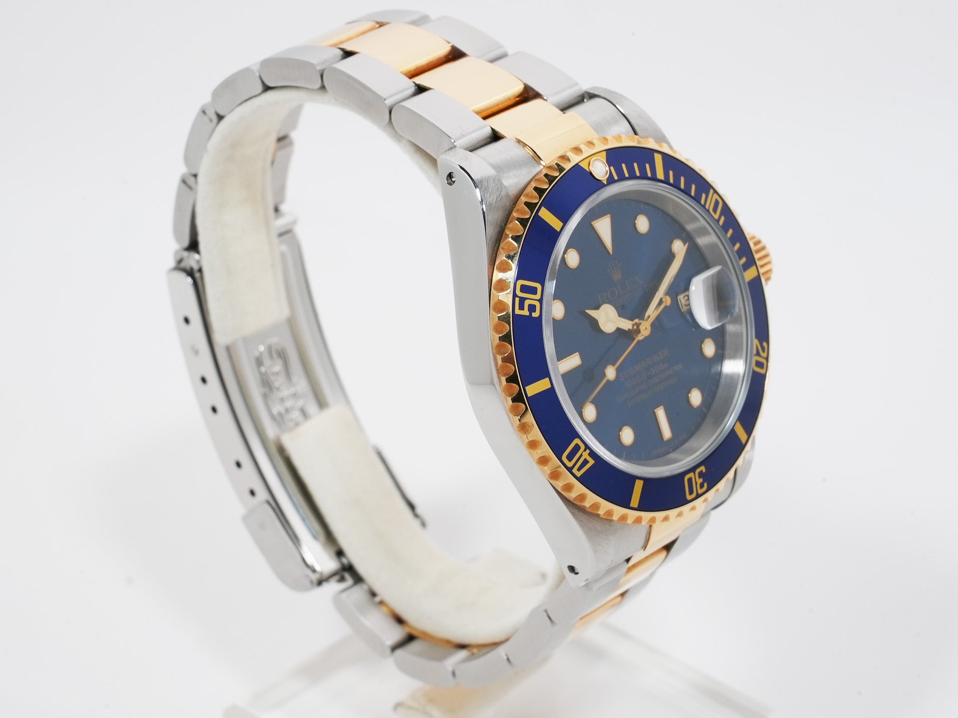 Rolex Submariner Date Ref. 16613 Stainless Steel/Yellow Gold Blue Dial Used in5zm68f