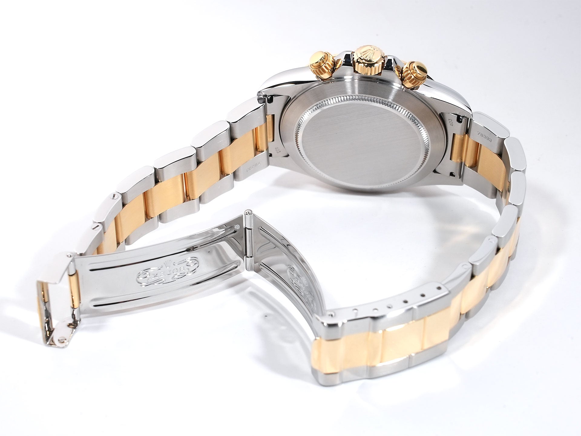 Rolex Daytona El Primero Ref. 16523 Stainless Steel/Yellow Gold White Dial Used nnzxmzkq