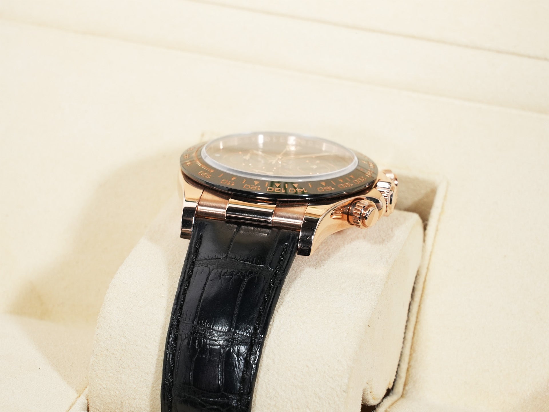 ロレックス デイトナ Ref.116515LN エバーローズゴールド チョコレートxアラビア文字盤 中古 u2jyx32o