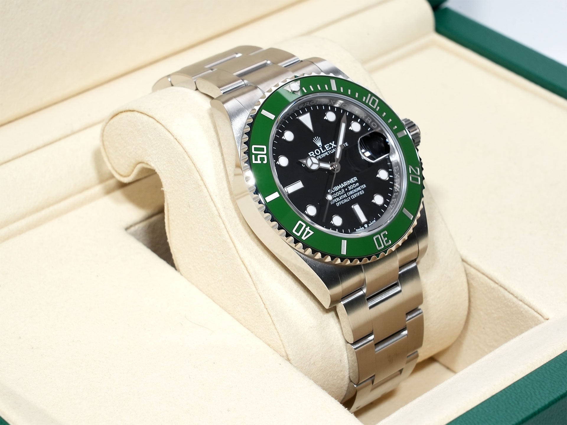 ロレックス サブマリーナー デイト Ref.126610LV ステンレススチール ブラック文字盤 美品 ca77p6gi