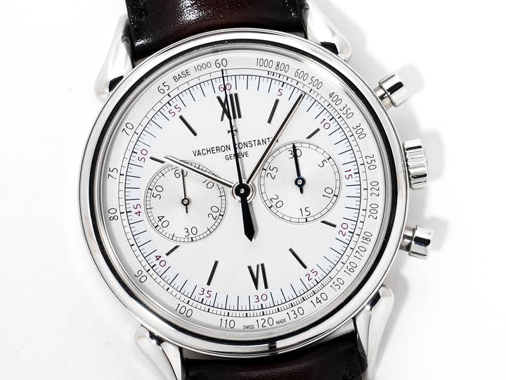 ヴァシュロンコンスタンタン ヒストリーク コルヌ・ドゥ・ヴァッシュ 1955 Ref.5000H/000A-B582 ステンレススチール シルバー文字盤 美品 ba8bjefc