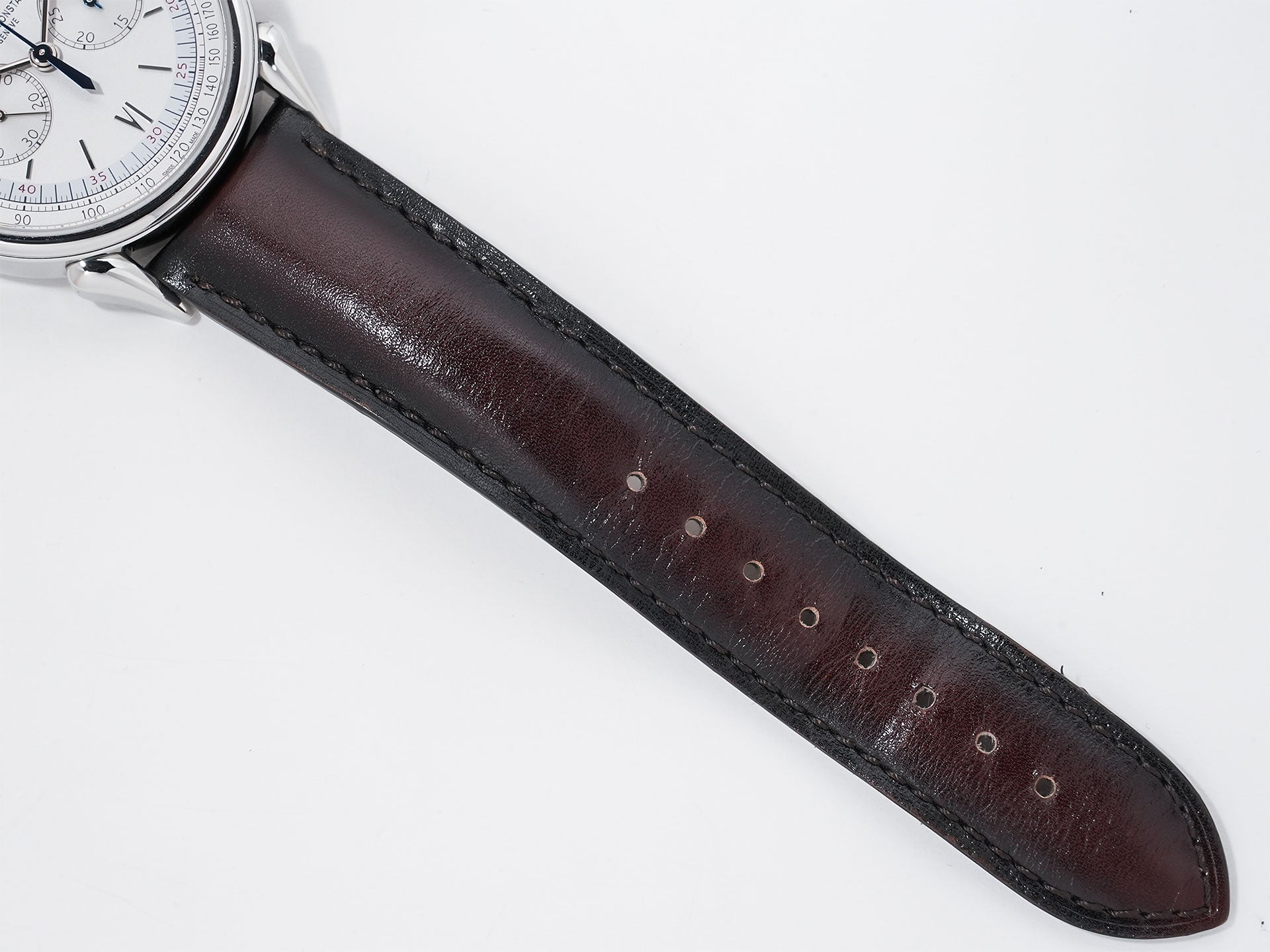 ヴァシュロンコンスタンタン ヒストリーク コルヌ・ドゥ・ヴァッシュ 1955 Ref.5000H/000A-B582 ステンレススチール シルバー文字盤 美品 ba8bjefc