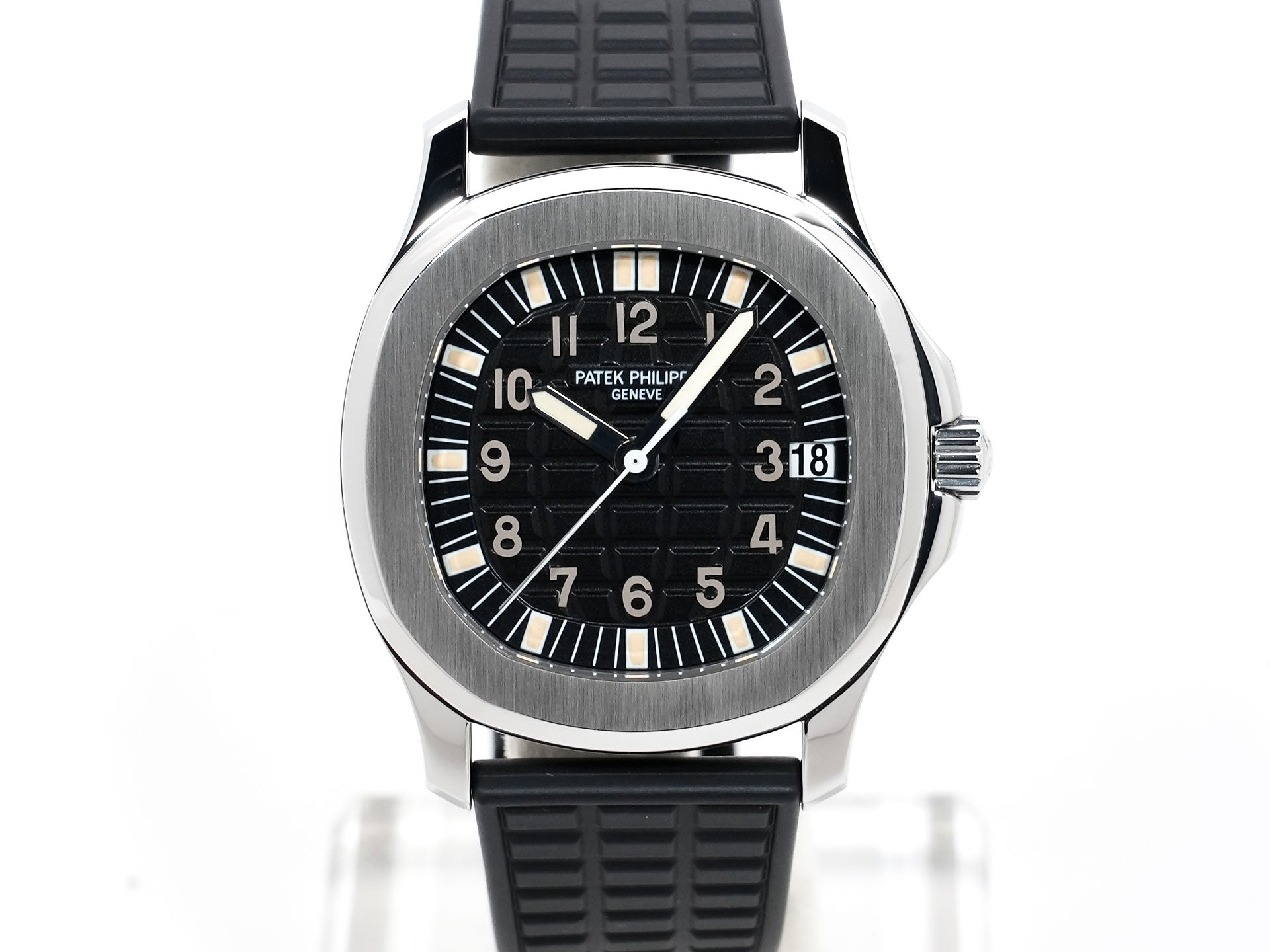 パテックフィリップ アクアノート ミディアム Ref.5066A-001 ステンレススチール ブラック文字盤 美中古 rteabu9v