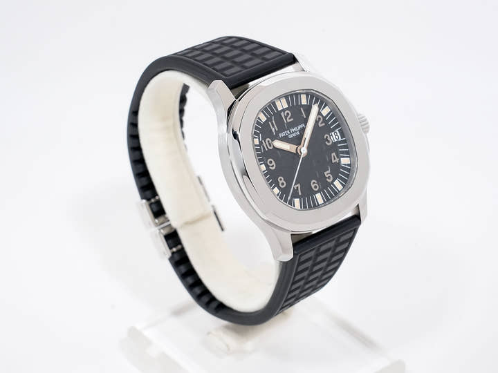 パテックフィリップ アクアノート ミディアム Ref.5066A-001 ステンレススチール ブラック文字盤 美中古 rteabu9v