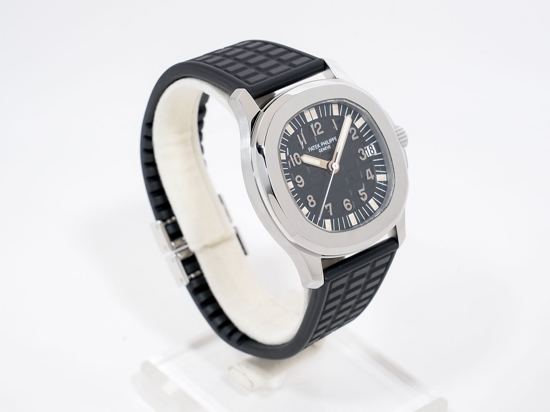パテックフィリップ アクアノート ミディアム Ref.5066A-001 ステンレススチール ブラック文字盤 美中古 rteabu9v