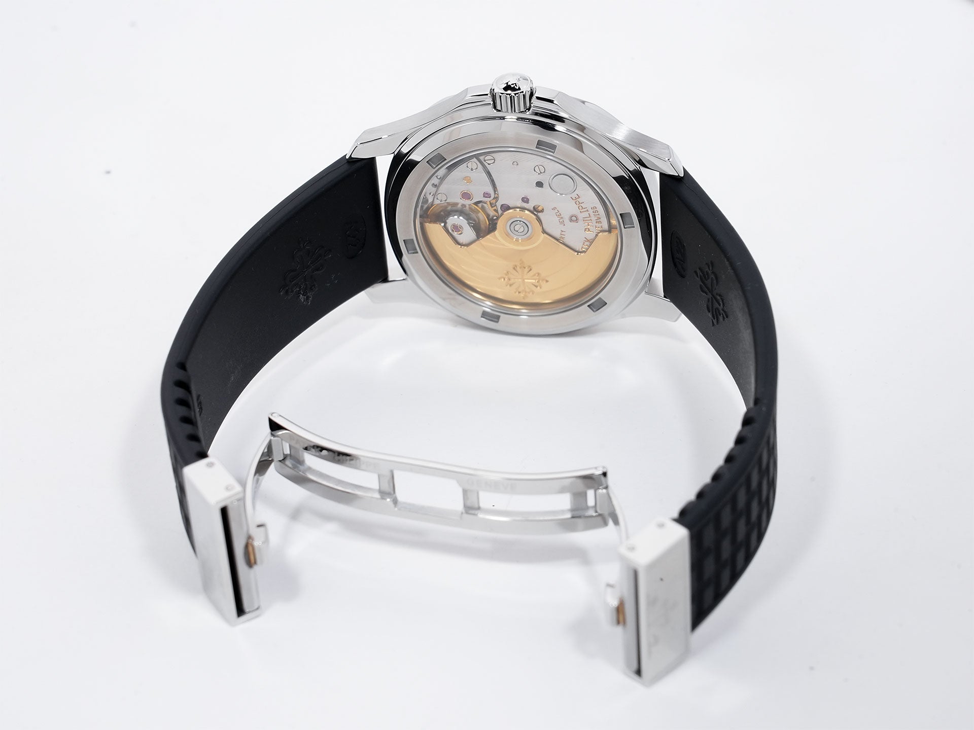 パテックフィリップ アクアノート ミディアム Ref.5066A-001 ステンレススチール ブラック文字盤 美中古 rteabu9v