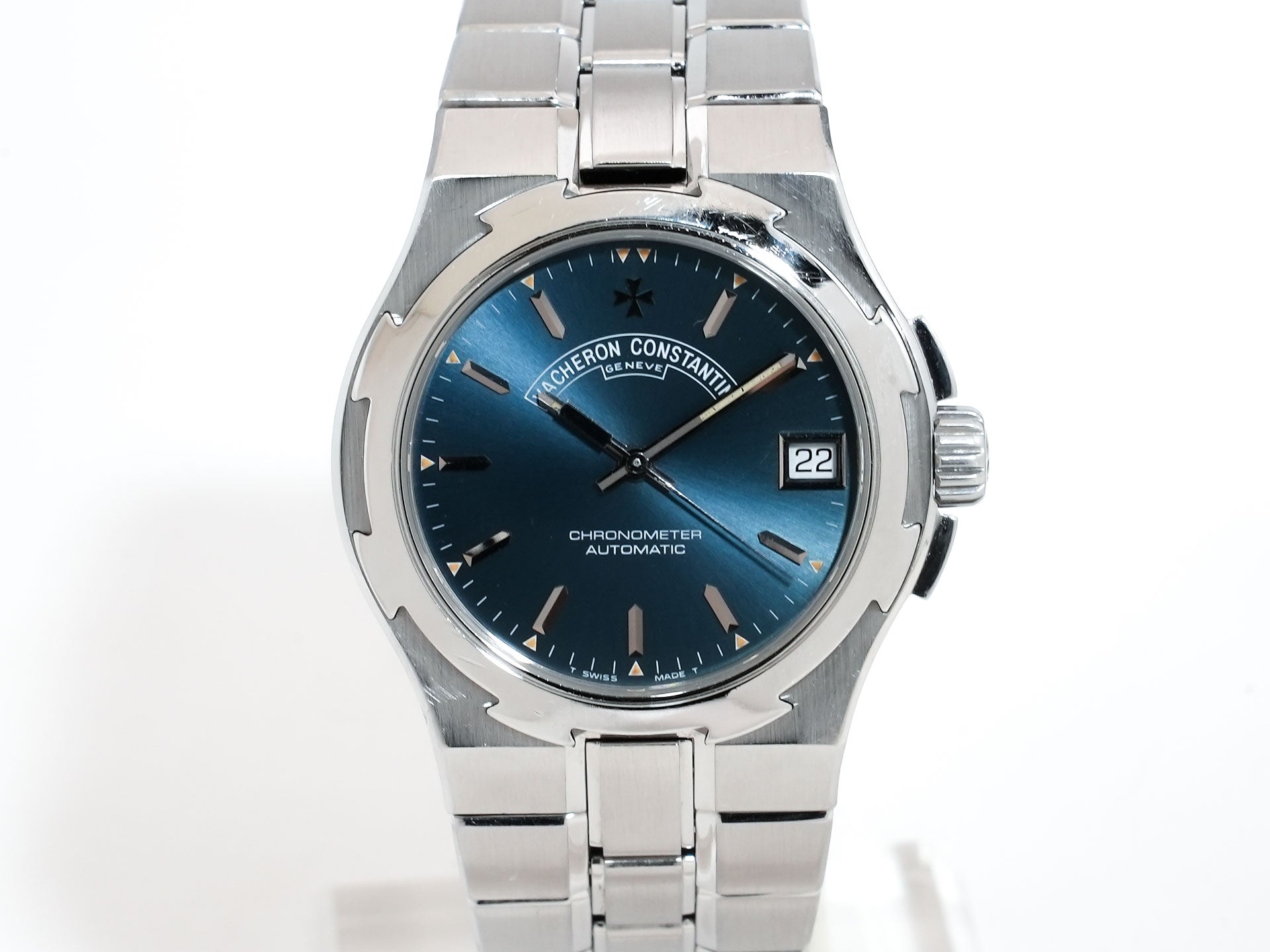 ヴァシュロンコンスタンタン オーヴァーシーズ Ref.42050/423A ステンレススチール ブルー文字盤 中古 qxojrfzx