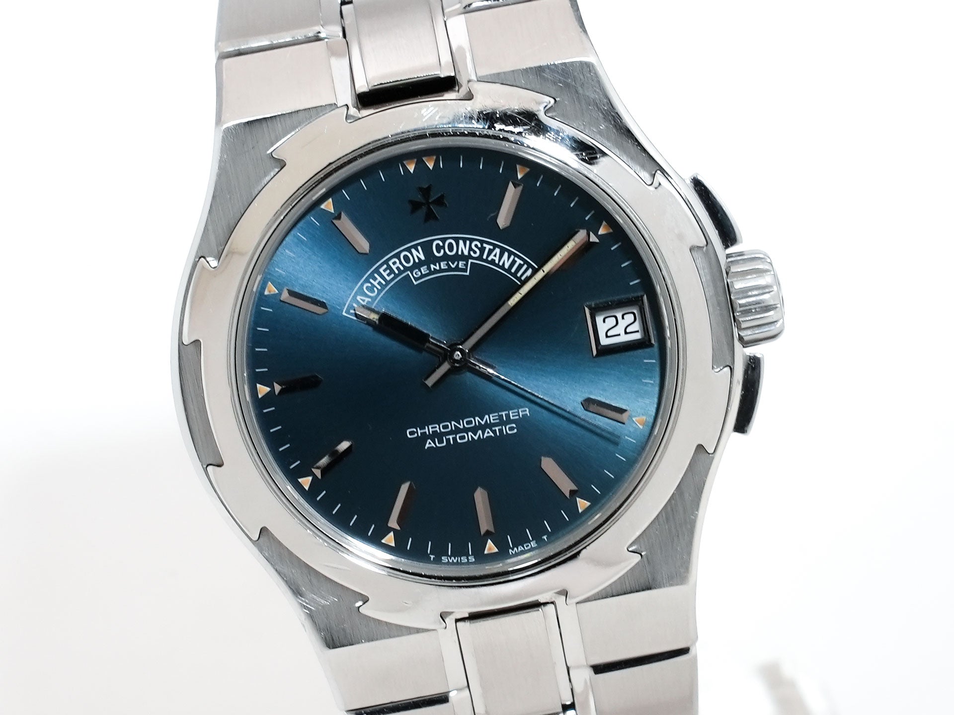 ヴァシュロンコンスタンタン オーヴァーシーズ Ref.42050/423A ステンレススチール ブルー文字盤 中古 qxojrfzx