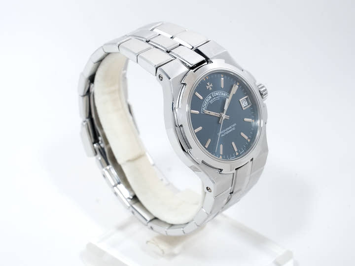 ヴァシュロンコンスタンタン オーヴァーシーズ Ref.42050/423A ステンレススチール ブルー文字盤 中古 qxojrfzx